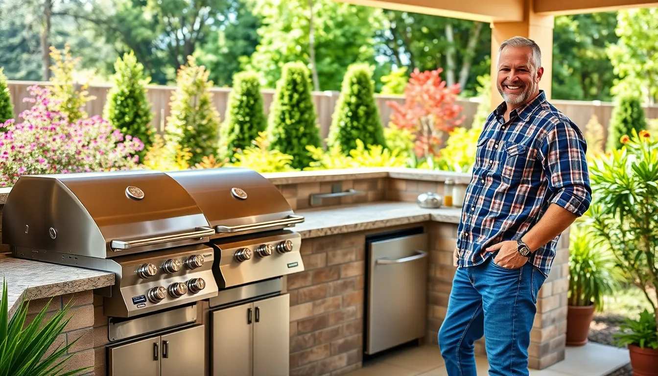 DIY Outdoor BBQ Kitchen Guide: Build Your Dream Backyard Cooking Space 15