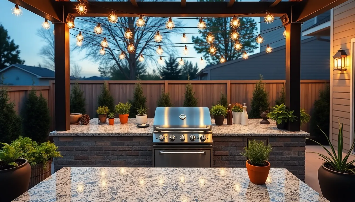 25 DIY BBQ Surround Ideas That Transform Your Backyard Into an Outdoor Kitchen 18 25 DIY BBQ Surround Ideas That Transform Your Backyard Into an Outdoor Kitchen 17