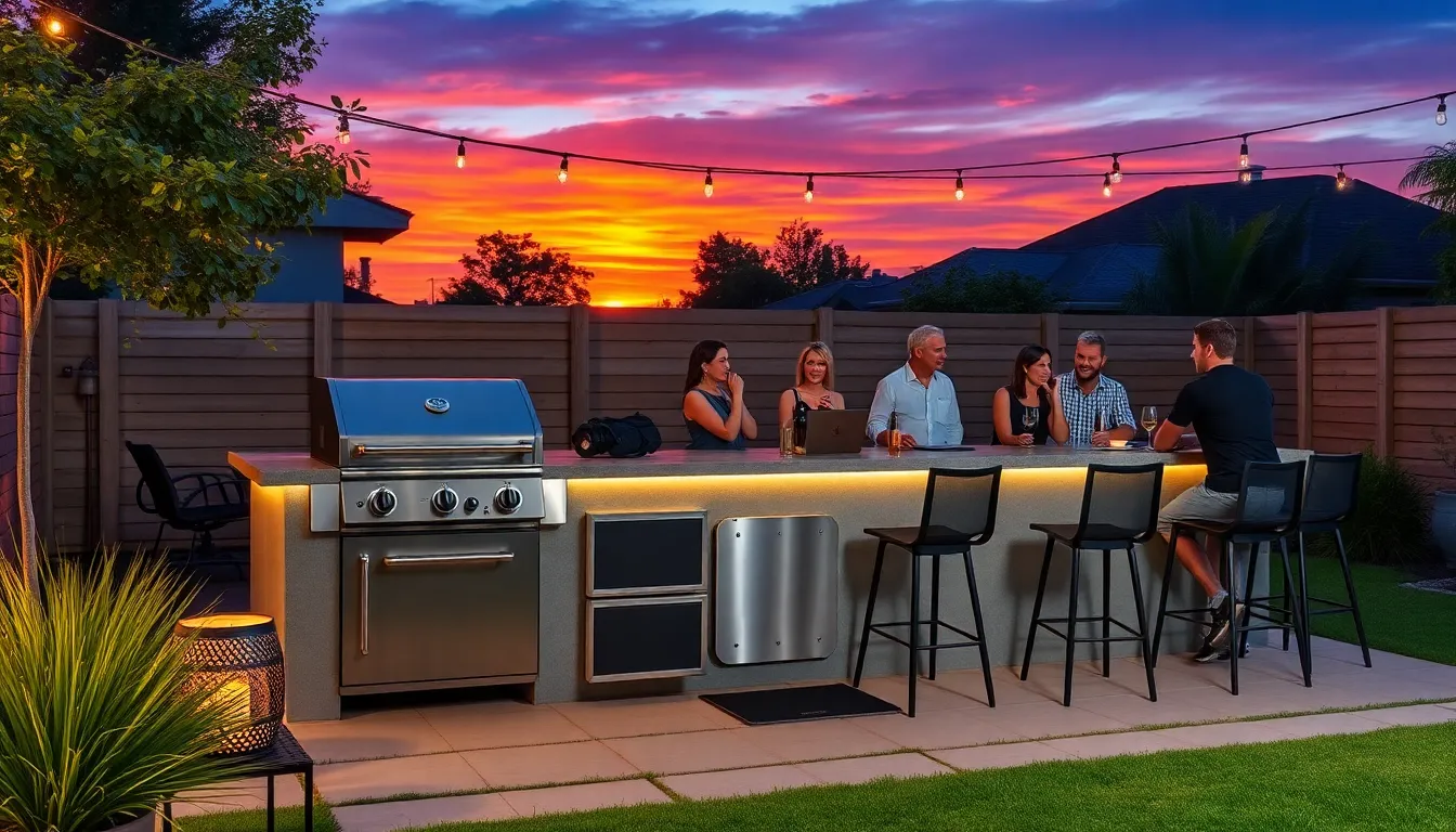 25 Outdoor BBQ Bar Ideas That'll Transform Your Backyard Into Paradise 18 25 Outdoor BBQ Bar Ideas That'll Transform Your Backyard Into Paradise 17
