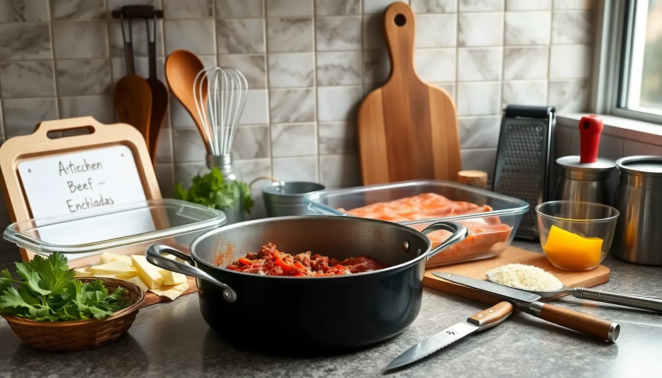 Authentic Beef Enchilada Recipe: Traditional Mexican Slow-Braised Perfection 2 Authentic Beef Enchilada Recipe: Traditional Mexican Slow-Braised Perfection 1