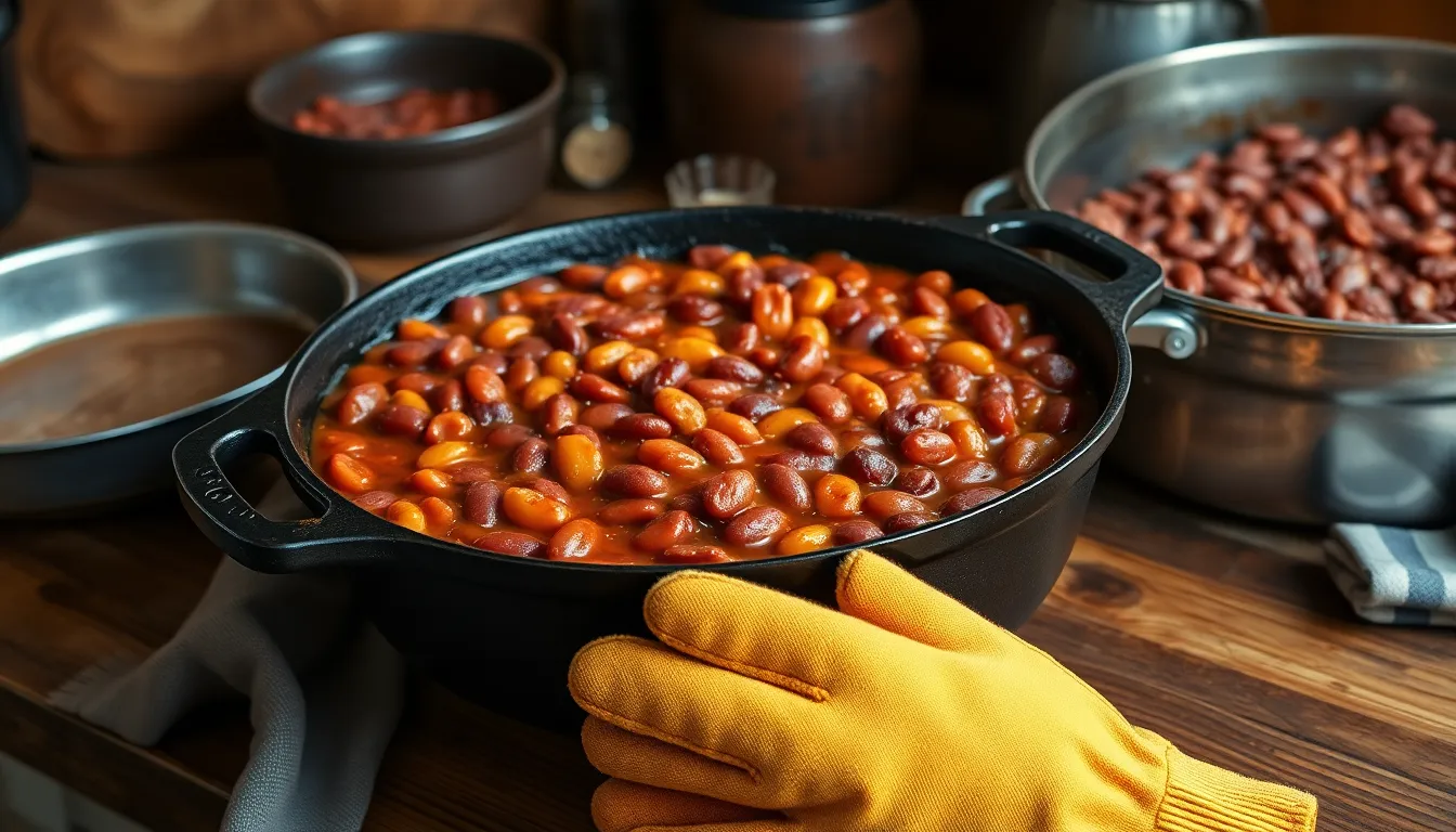 Best Homemade Barbecue Baked Beans Recipe - Smoky, Sweet & Perfect for BBQ 2 Best Homemade Barbecue Baked Beans Recipe - Smoky, Sweet & Perfect for BBQ 1