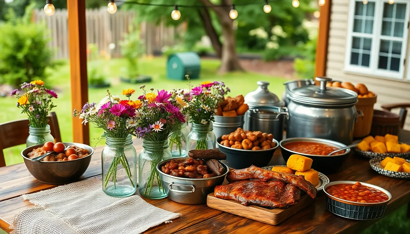 15 Creative BBQ Buffet Table Ideas That'll Wow Your Guests (Easy Setup Tips!) 1
