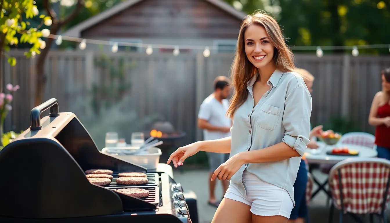 25 Perfect Spring BBQ Outfit Ideas That Look Stylish & Keep You Comfortable 2 25 Perfect Spring BBQ Outfit Ideas That Look Stylish & Keep You Comfortable 1