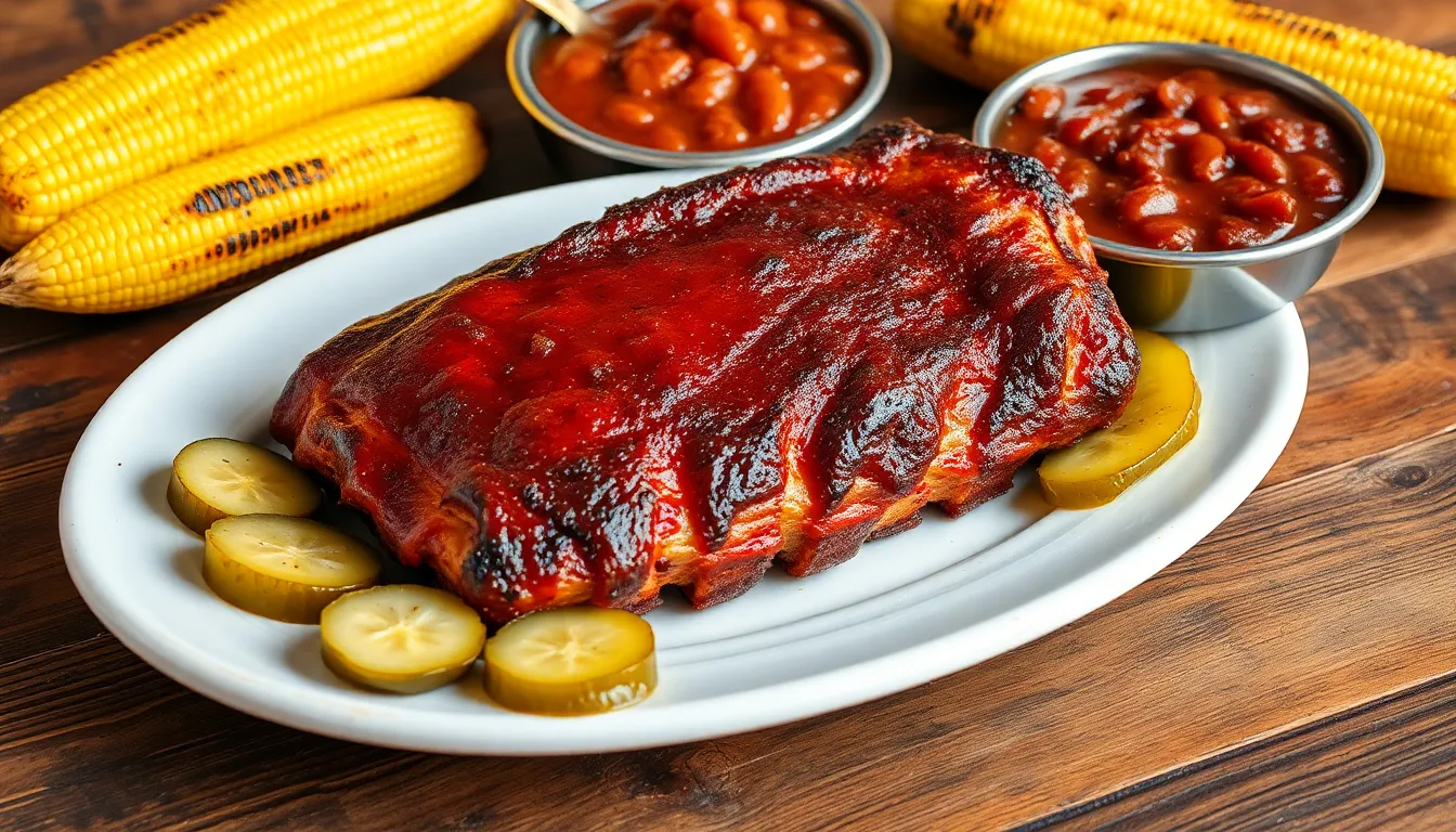 15 BBQ Ribs Plate Ideas That'll Make Your Guests Beg for the Recipe 2 15 BBQ Ribs Plate Ideas That'll Make Your Guests Beg for the Recipe 1