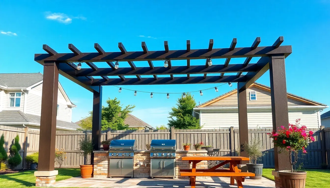 25 Creative BBQ Shelter Ideas to Transform Your Grill Area Into an Outdoor Paradise 2 25 Creative BBQ Shelter Ideas to Transform Your Grill Area Into an Outdoor Paradise 1
