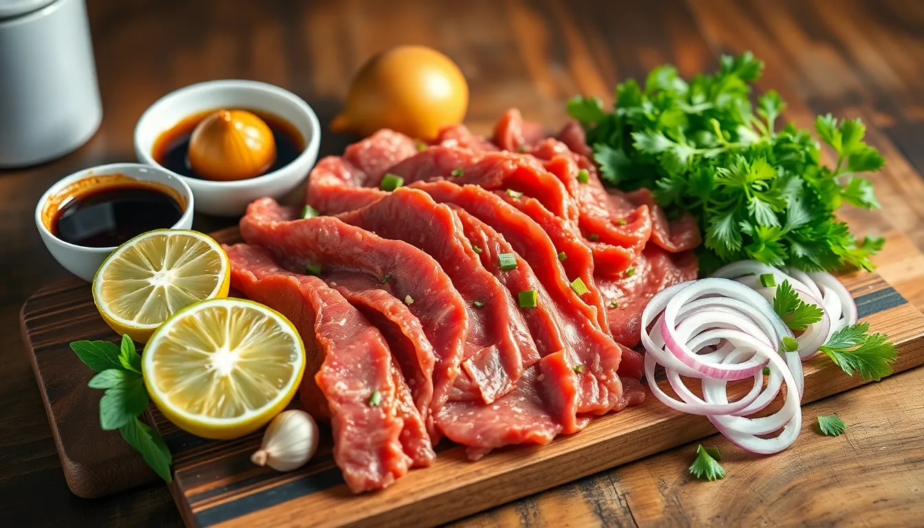Easy Bistek Tagalog Recipe: Tender Filipino Beef in Sweet-Savory Sauce 2 Easy Bistek Tagalog Recipe: Tender Filipino Beef in Sweet-Savory Sauce 1