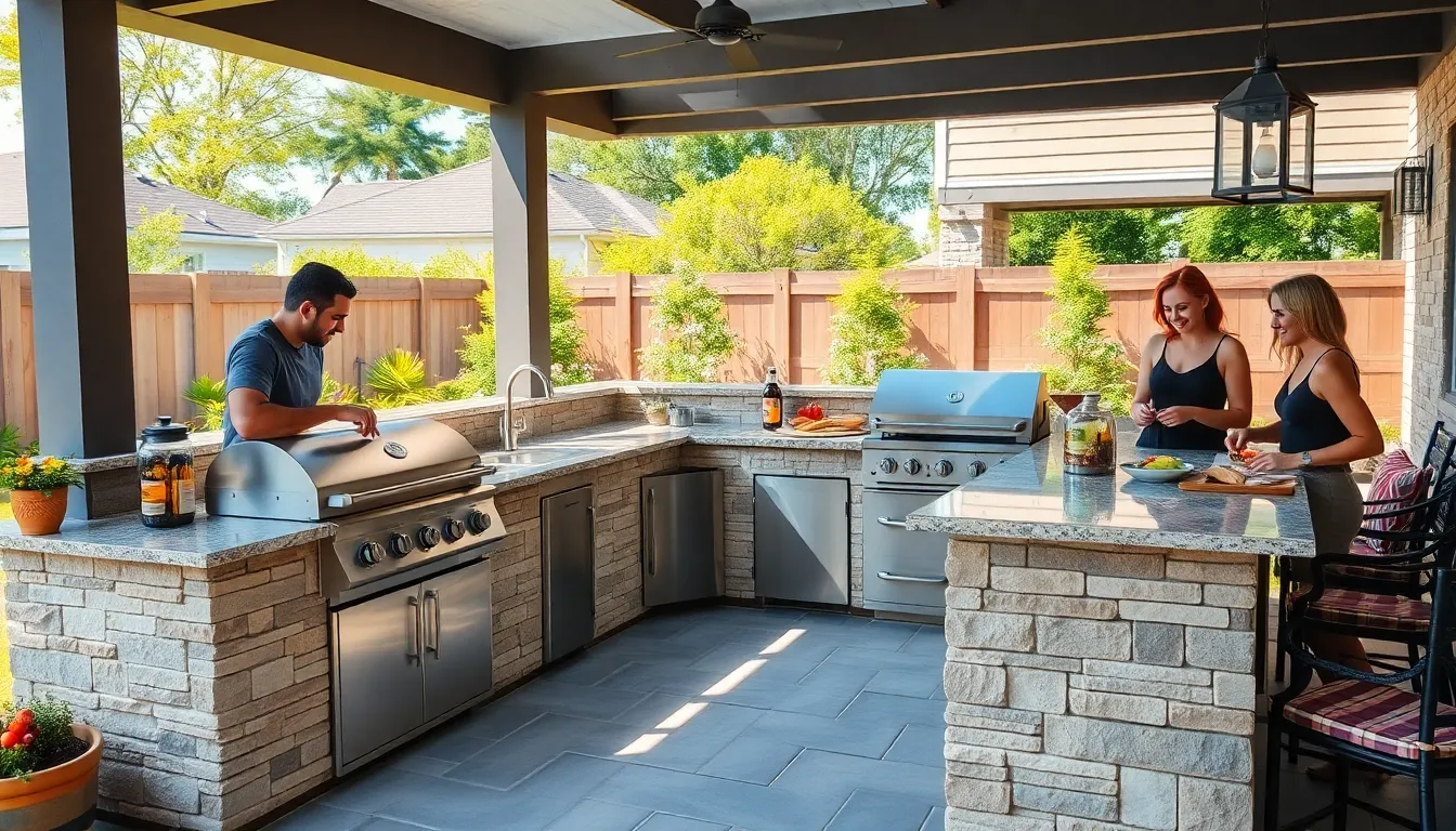 27 Built In BBQ Ideas That Will Transform Your Backyard Into an Outdoor Paradise 2 27 Built In BBQ Ideas That Will Transform Your Backyard Into an Outdoor Paradise 1
