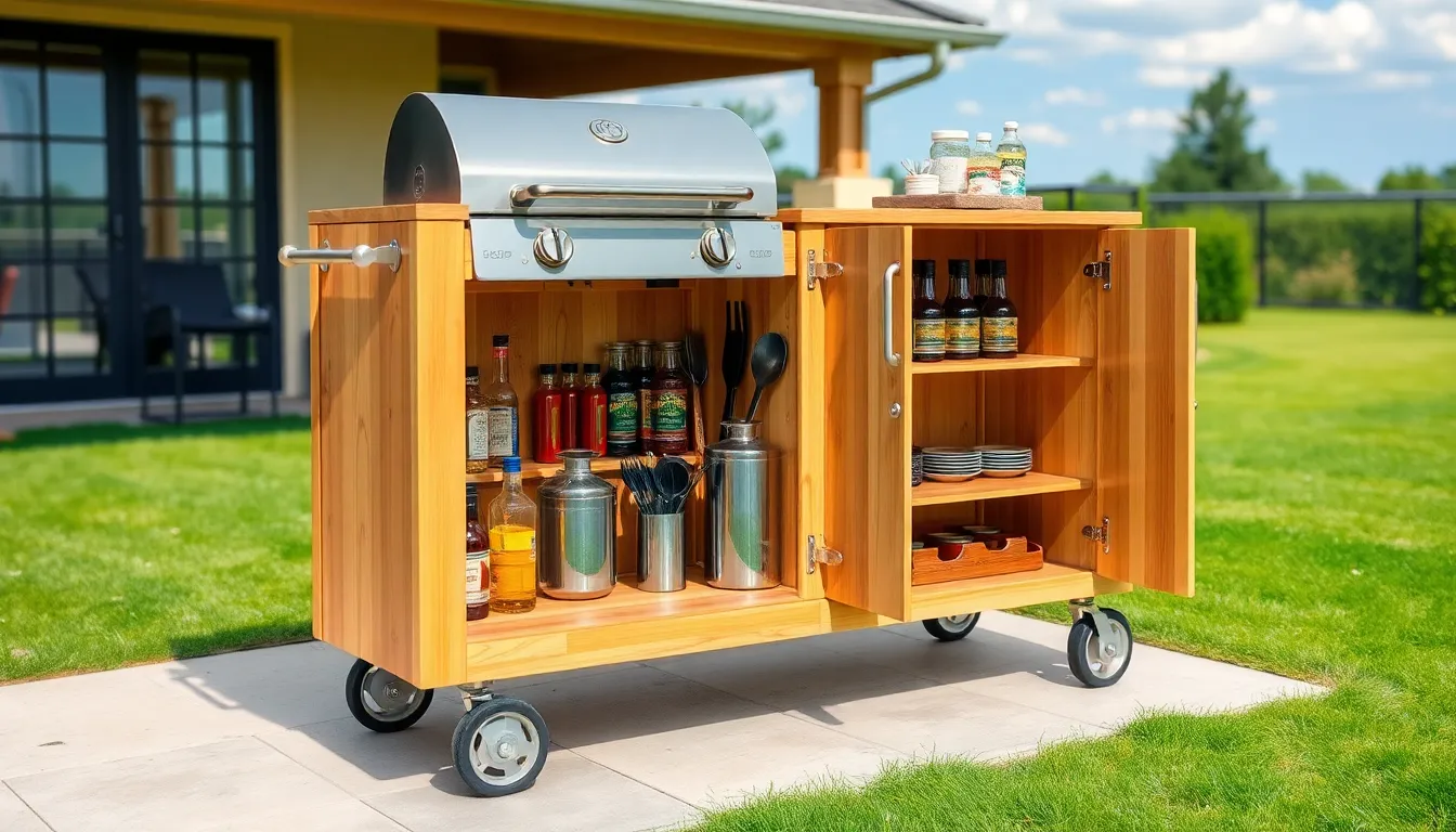 25 DIY Outside BBQ Area Ideas That'll Transform Your Backyard on a Budget 2 25 DIY Outside BBQ Area Ideas That'll Transform Your Backyard on a Budget 1