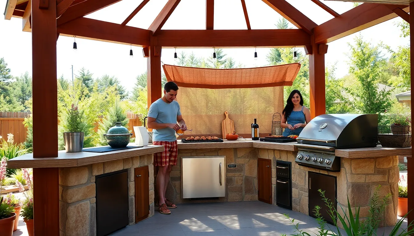 25 Gazebo BBQ Ideas for Your Backyard That'll Transform Your Outdoor Space 2 25 Gazebo BBQ Ideas for Your Backyard That'll Transform Your Outdoor Space 1