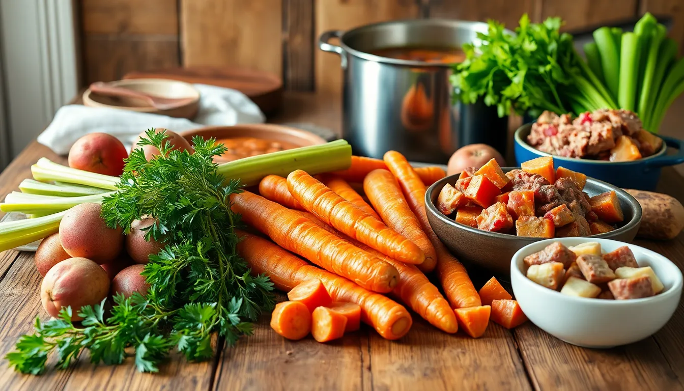Grandma's Beef Stew Recipe: Easy Slow-Cooked Comfort Food That Melts in Your Mouth 2 Grandma's Beef Stew Recipe: Easy Slow-Cooked Comfort Food That Melts in Your Mouth 1