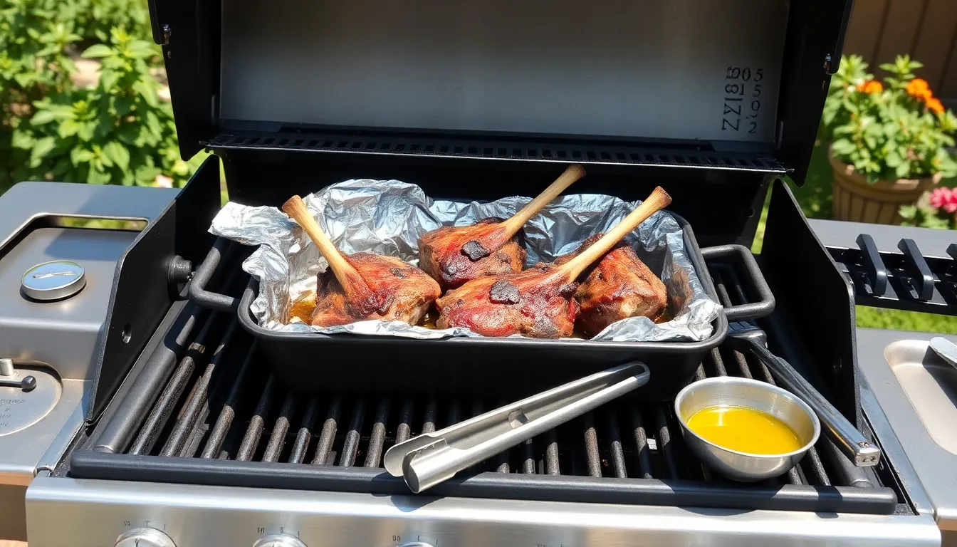 Perfect Grilled Lamb Shank Recipe: Tender, Juicy & Restaurant-Quality at Home 2 Perfect Grilled Lamb Shank Recipe: Tender, Juicy & Restaurant-Quality at Home 1