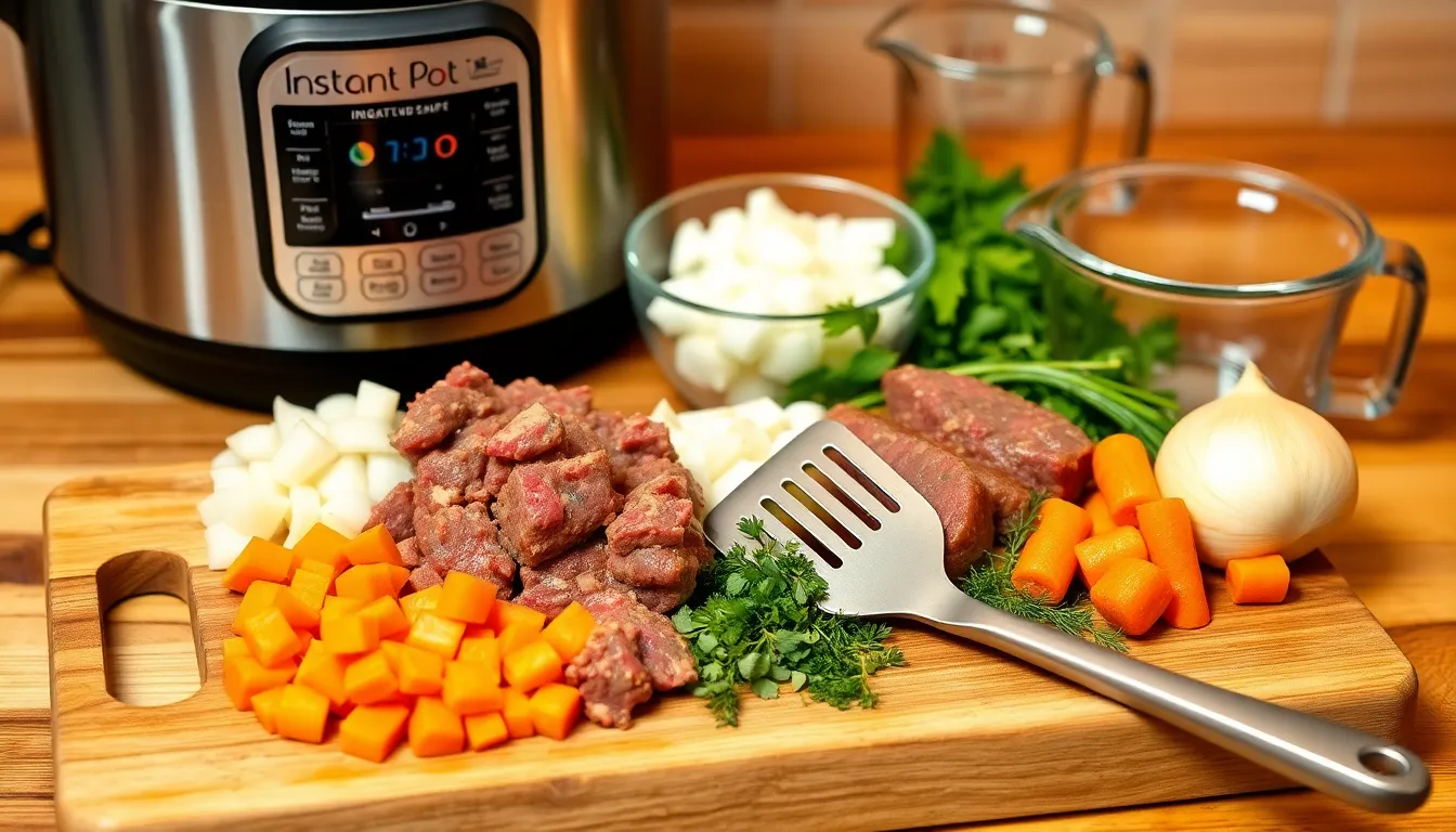 Easy Instant Pot Beef Stew Recipe: 30-Minute Comfort Food Made Simple 2 Easy Instant Pot Beef Stew Recipe: 30-Minute Comfort Food Made Simple 1