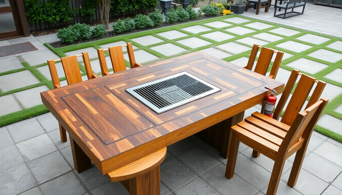 DIY Korean BBQ Table: Build Your Own Backyard Grilling Station for Under $300 2 DIY Korean BBQ Table: Build Your Own Backyard Grilling Station for Under $300 1