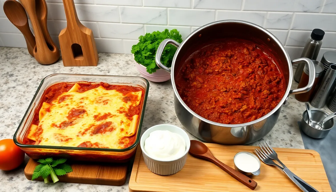 Easy Homemade Beef Lasagna Recipe - Rich, Cheesy & Perfect Every Time 2 Easy Homemade Beef Lasagna Recipe - Rich, Cheesy & Perfect Every Time 1