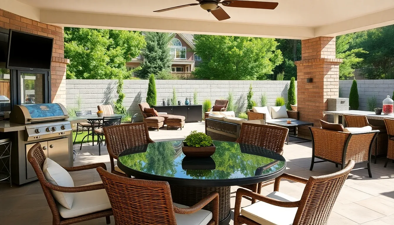 35 Stunning Outdoor BBQ Area Ideas to Transform Your Backyard Into an Entertainment Paradise 1