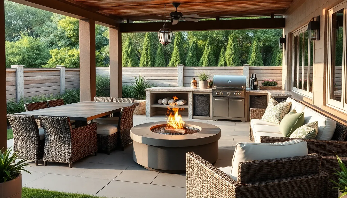 25 Outside BBQ Area Ideas to Transform Your Backyard Into a Grilling Paradise 2 25 Outside BBQ Area Ideas to Transform Your Backyard Into a Grilling Paradise 1
