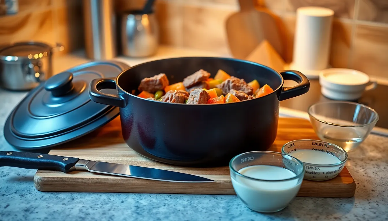 Easy Stew Beef Recipe: Tender, Hearty Comfort Food in 90 Minutes 2 Easy Stew Beef Recipe: Tender, Hearty Comfort Food in 90 Minutes 1