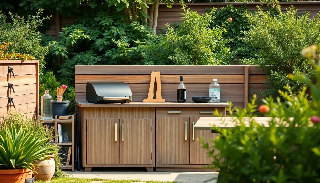 25 Small Garden BBQ Area Ideas That Maximize Your Outdoor Space (2025 Guide) 2 25 Small Garden BBQ Area Ideas That Maximize Your Outdoor Space (2025 Guide) 1