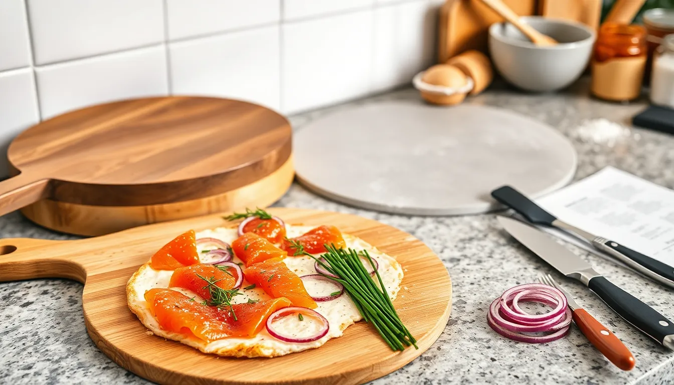 Gourmet Smoked Salmon Pizza Recipe: Easy Step-by-Step Guide (15 Minutes!) 2 Gourmet Smoked Salmon Pizza Recipe: Easy Step-by-Step Guide (15 Minutes!) 1