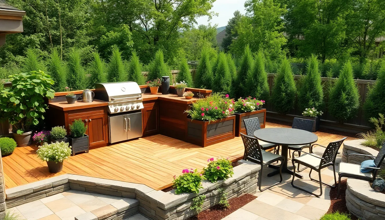 25 Stunning Outdoor BBQ Patio Ideas to Transform Your Backyard in 2025 16 25 Stunning Outdoor BBQ Patio Ideas to Transform Your Backyard in 2025 15