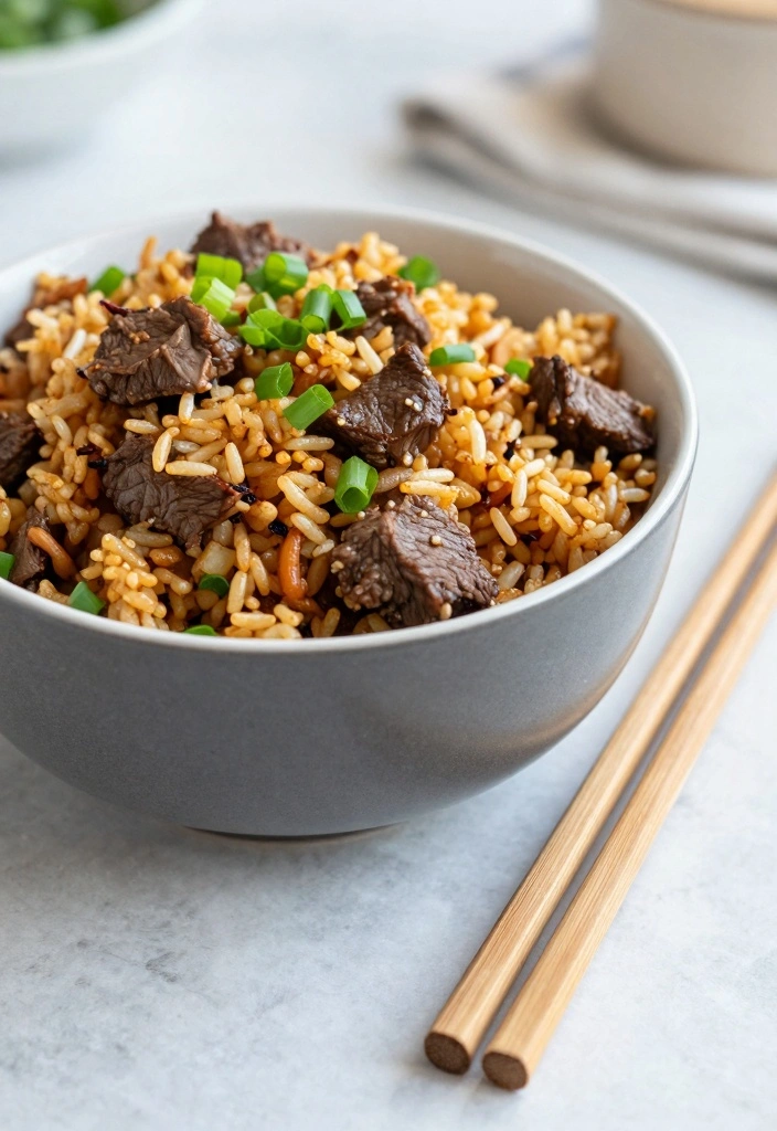 10 Canned Beef Recipes for Fast Budget-Friendly Dinners - 5. Beef Fried Rice