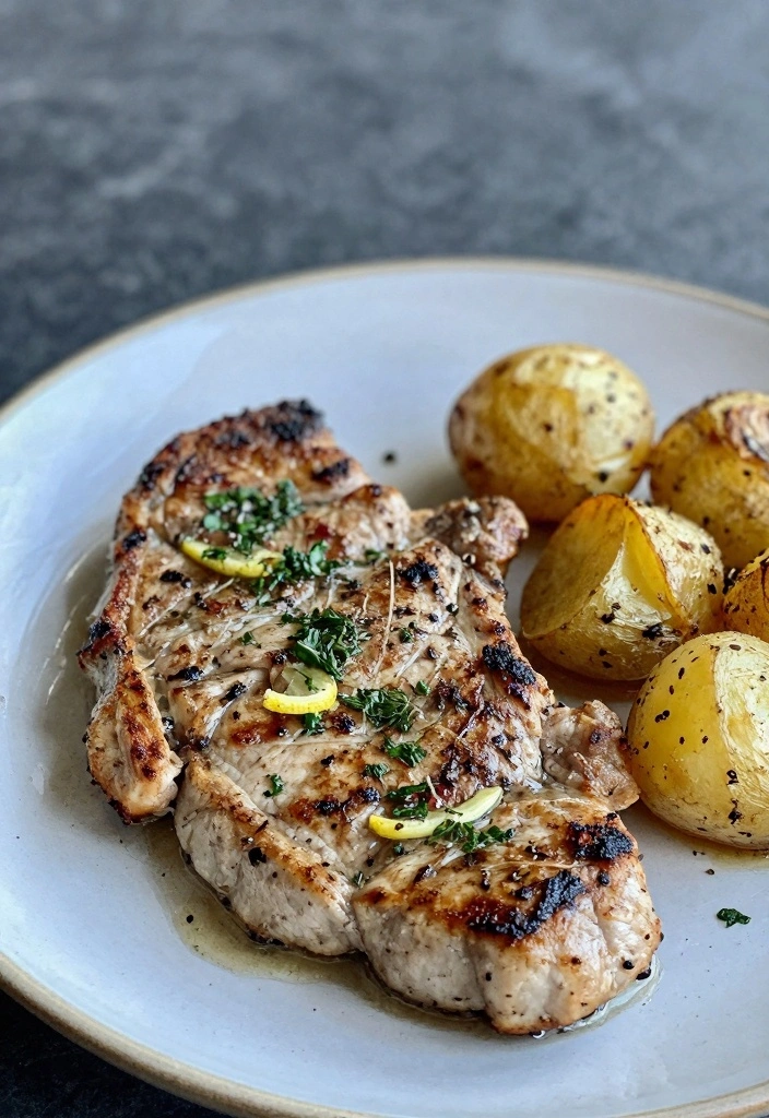 10 Cool Pork Chop Recipes for Fun Fresh Flavor 89 10 Cool Pork Chop Recipes for Fun Fresh Flavor - 9. Herb and Lemon Marinade Pork Chops