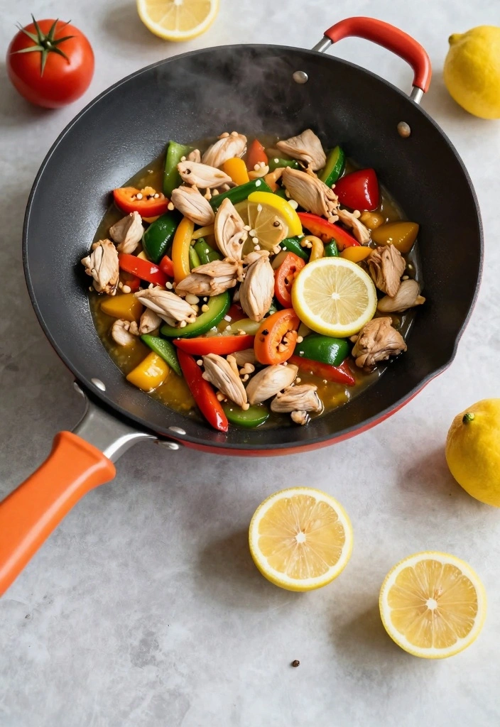 10 Diced Chicken Recipes for Quick Weeknight Cooking 1 10 Diced Chicken Recipes for Quick Weeknight Cooking - 1. Lemon Garlic Chicken Stir-Fry