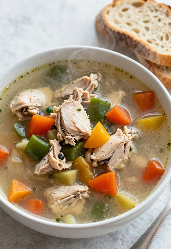 10 Diced Chicken Recipes for Quick Weeknight Cooking 101 10 Diced Chicken Recipes for Quick Weeknight Cooking - 10. Chicken and Vegetable Soup