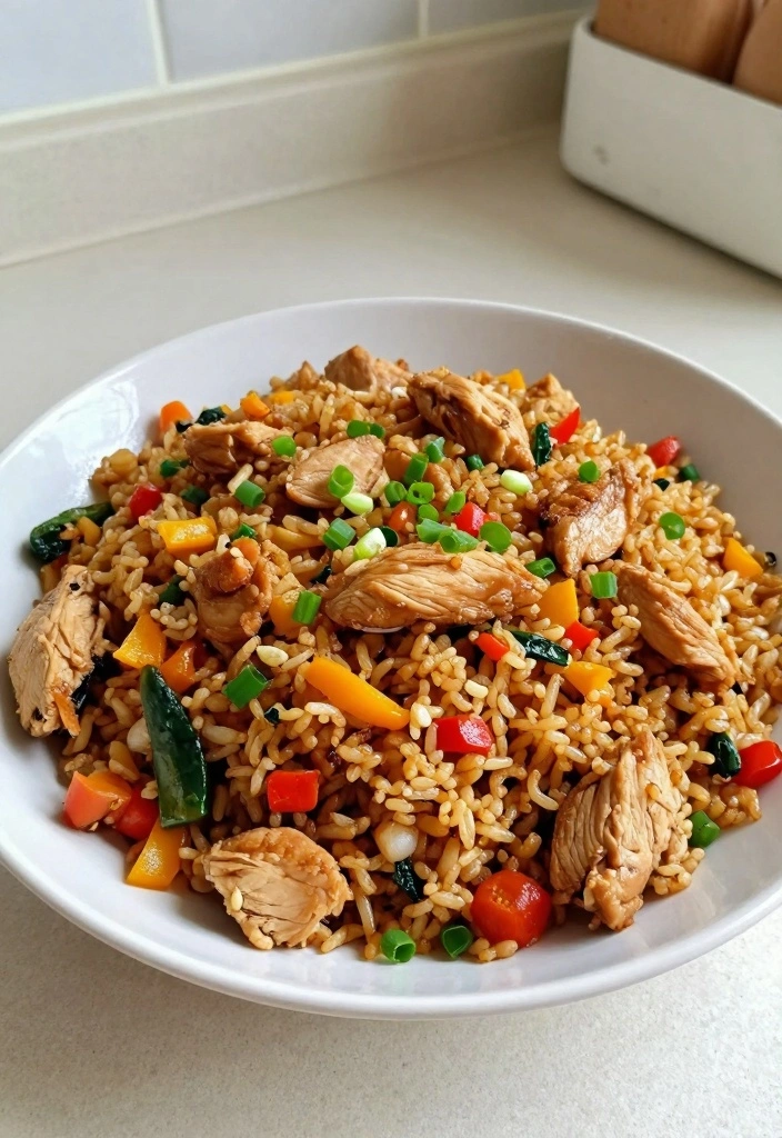 10 Diced Chicken Recipes for Quick Weeknight Cooking 56 10 Diced Chicken Recipes for Quick Weeknight Cooking - 6. Chicken Fried Rice
