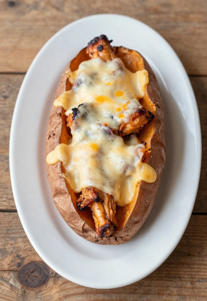 10 Diced Chicken Recipes for Quick Weeknight Cooking 79 10 Diced Chicken Recipes for Quick Weeknight Cooking - 8. BBQ Chicken Stuffed Sweet Potatoes