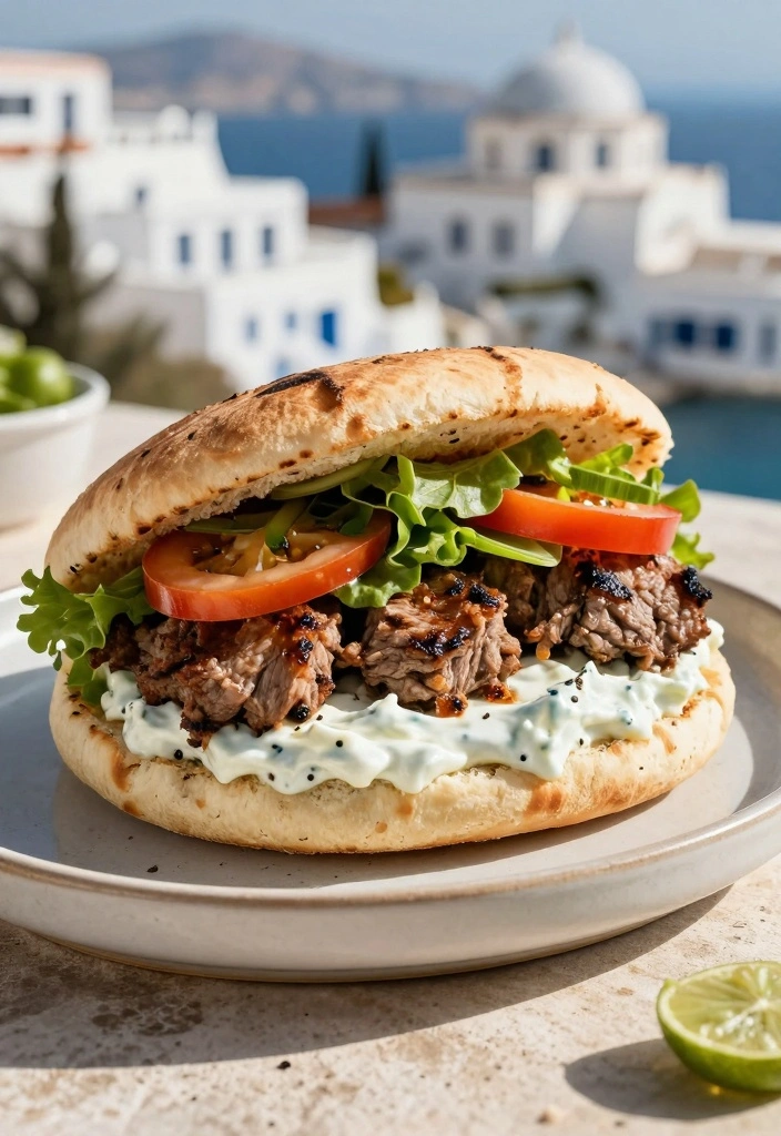 10 Ground Beef Hamburger Recipes for Simple Classic Meals - 5. Greek-Style Lamb Burger