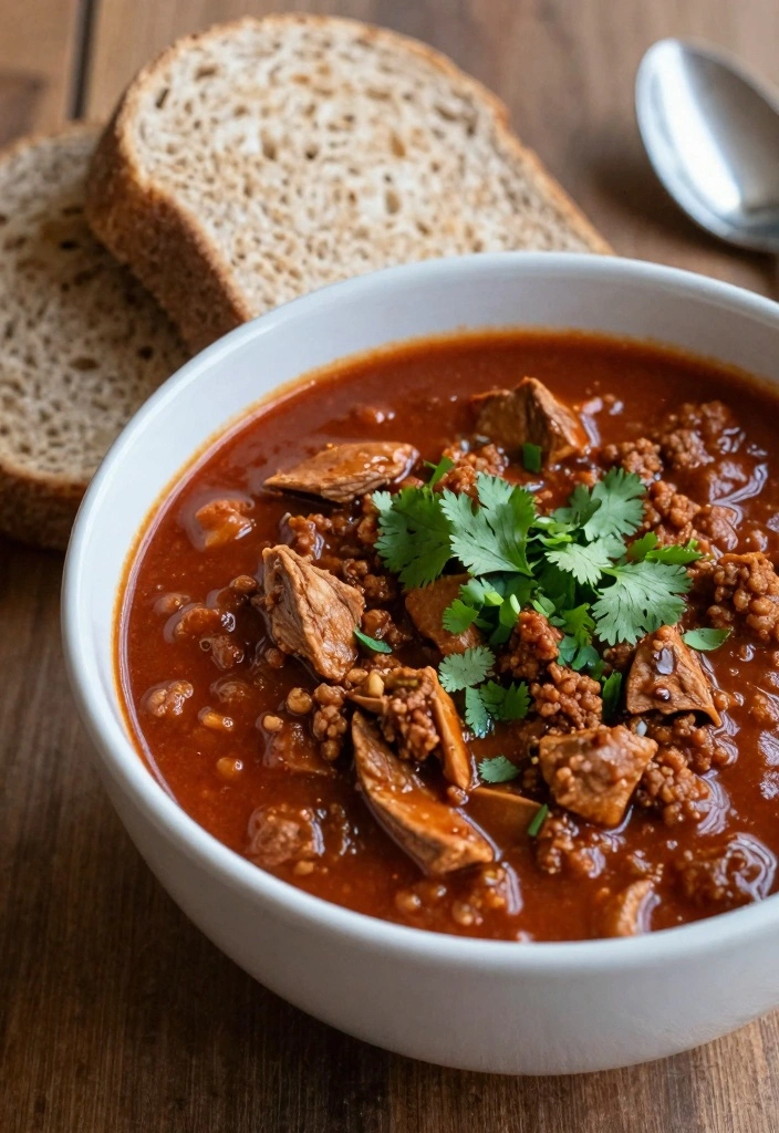 10 Ground Turkey WW Recipes for Light Point Friendly Dinners - 5. Hearty Ground Turkey Chili