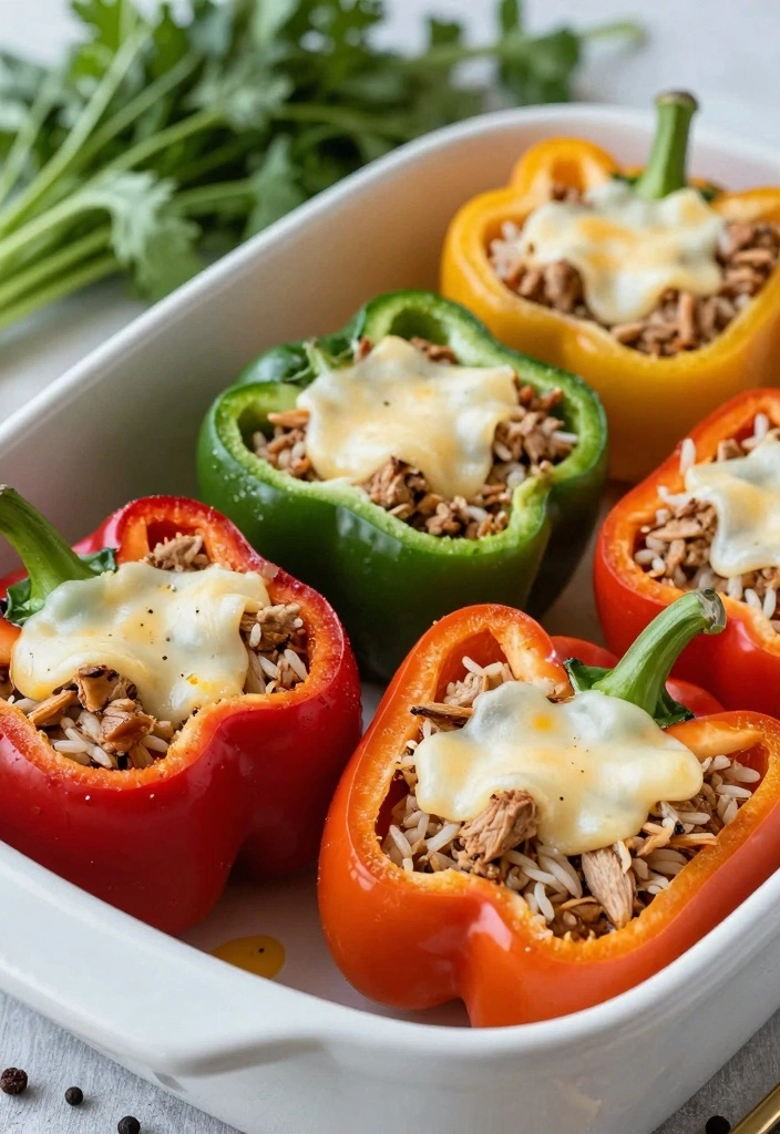 10 Ground Turkey and Bell Pepper Recipes for Fresh Easy Meals - 1. Stuffed Bell Peppers with Ground Turkey