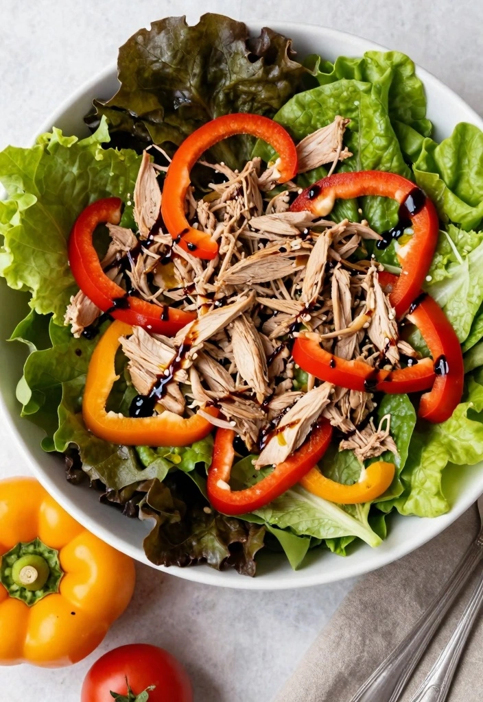 10 Ground Turkey and Bell Pepper Recipes for Fresh Easy Meals - 10. Ground Turkey and Bell Pepper Salad