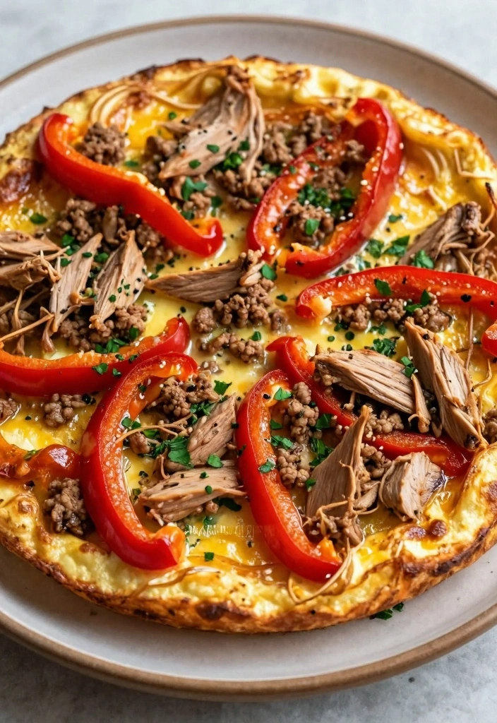 10 Ground Turkey and Bell Pepper Recipes for Fresh Easy Meals - 8. Bell Pepper and Turkey Frittata