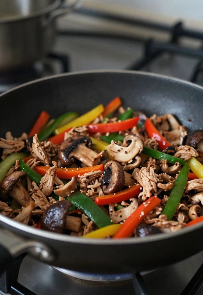 10 Ground Turkey and Mushroom Recipes for Light Savory Dinners - 1. Savory Turkey and Mushroom Stir-Fry