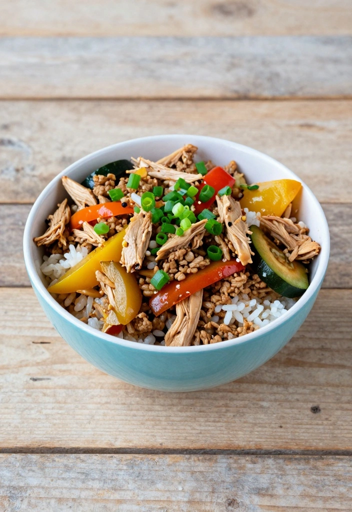 10 Ground Turkey and Rice Recipes for Simple Healthy Meals 12 10 Ground Turkey and Rice Recipes for Simple Healthy Meals - 2. Spicy Turkey and Rice Stir-Fry