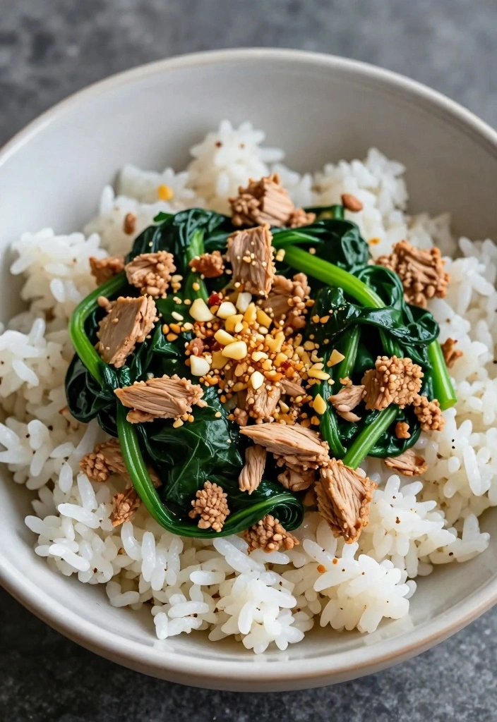 10 Ground Turkey and Rice Recipes for Simple Healthy Meals 67 10 Ground Turkey and Rice Recipes for Simple Healthy Meals - 7. Ground Turkey and Spinach Rice Bowl