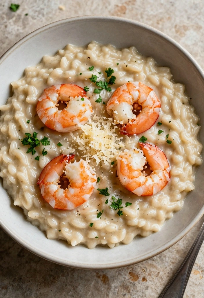 10 Leftover Shrimp Recipes for Easy Next Day Meals - 10. Shrimp Risotto