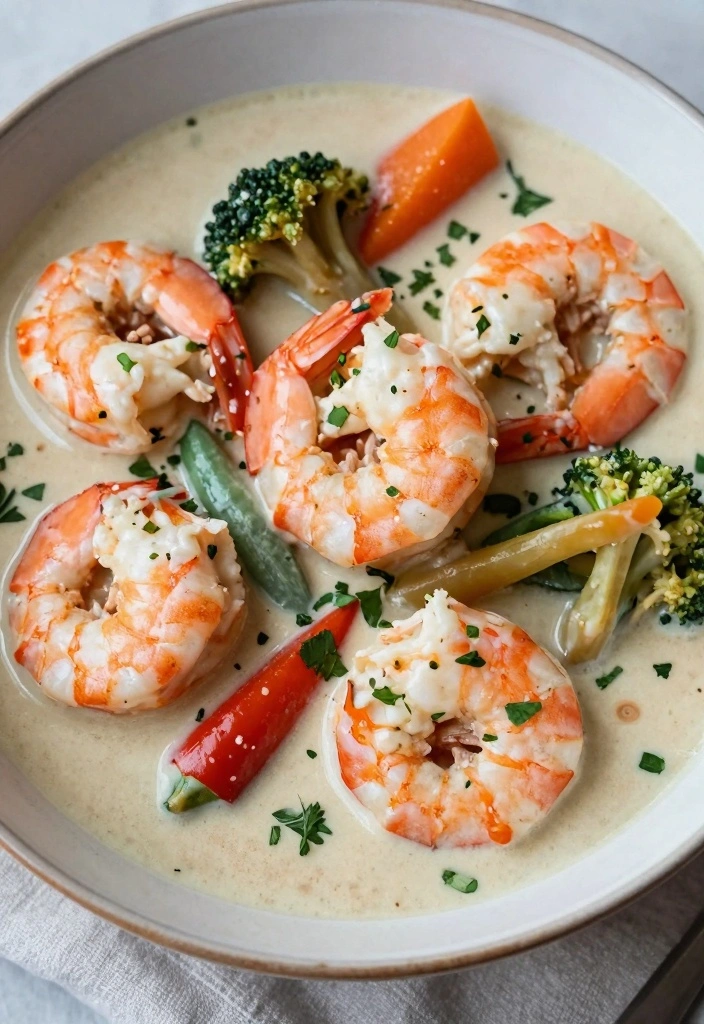 10 Low Calorie Shrimp Recipes for Light Healthy Eating - 5. Coconut Shrimp Curry