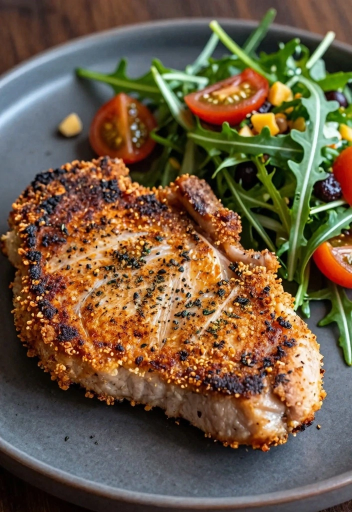10 Pork Chop Meat Recipes for Easy Weeknight Meals - 6. Italian Herb Crusted Pork Chops