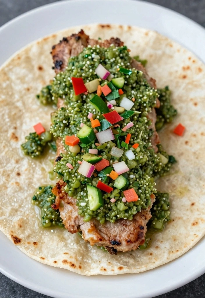 10 Pork Chop Meat Recipes for Easy Weeknight Meals - 7. Salsa Verde Pork Chops