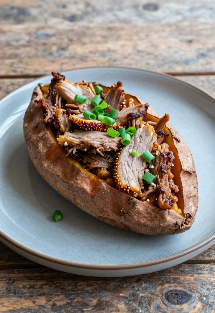 10 Pulled Pork Meal Recipes for Easy Savory Eating 23 10 Pulled Pork Meal Recipes for Easy Savory Eating - 3. Pulled Pork Stuffed Sweet Potatoes