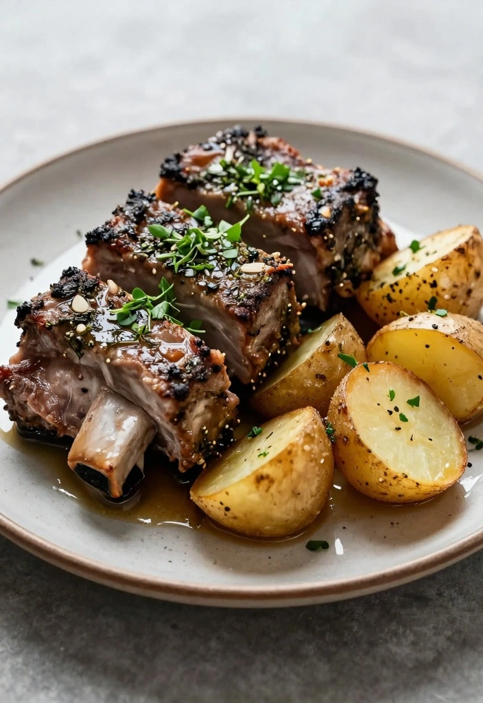 10 Short Beef Rib Recipes for Tender Rich Flavor 100 10 Short Beef Rib Recipes for Tender Rich Flavor - 10. Herb-Crusted Short Ribs