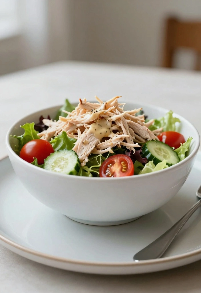 10 Shredded Chicken Recipes for Simple Versatile Meals - 2. Shredded Chicken Salad