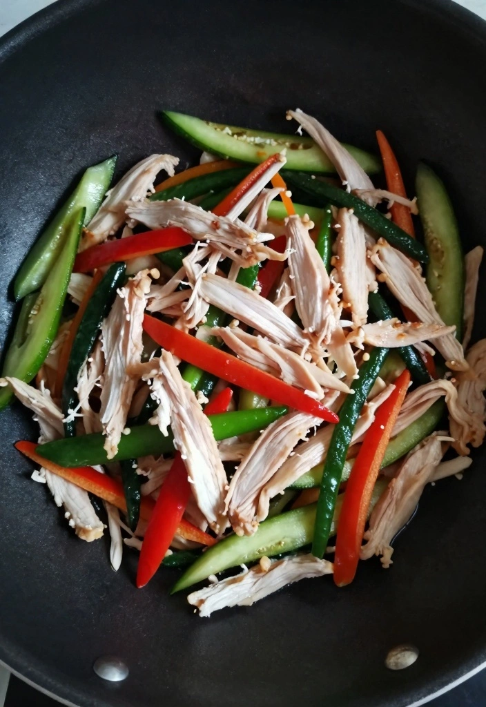 10 Shredded Chicken Recipes for Simple Versatile Meals - 4. Shredded Chicken Stir-Fry