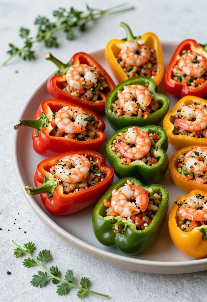 10 Shrimp Appetizer Recipes for Fresh Crowd Pleasing Bites 46 10 Shrimp Appetizer Recipes for Fresh Crowd Pleasing Bites - 5. Shrimp Stuffed Mini Peppers