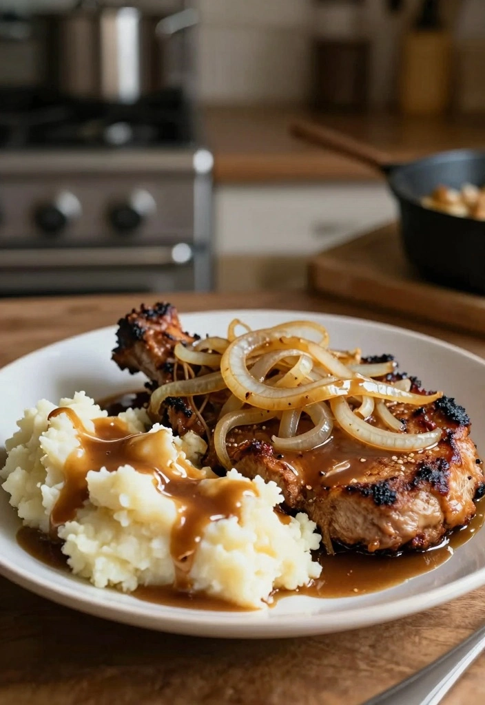 10 Smothered Pork Chop Recipes for Rich Comforting Dinners - 1. Classic Southern Smothered Pork Chops