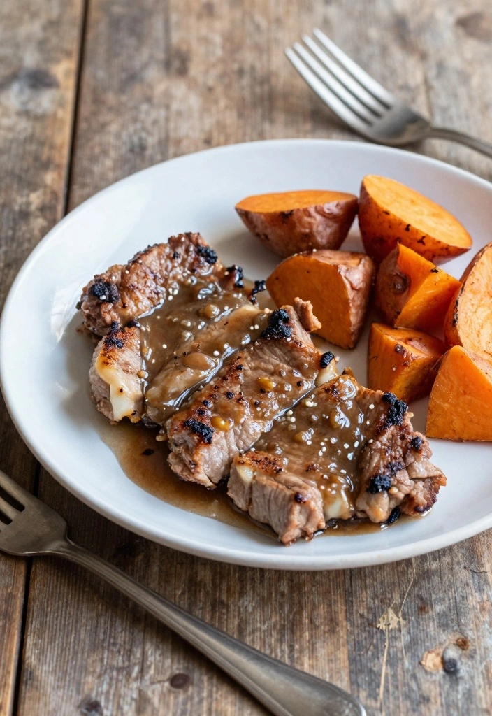 10 Smothered Pork Chop Recipes for Rich Comforting Dinners - 9. Smothered Pork Chops with Sweet Potatoes