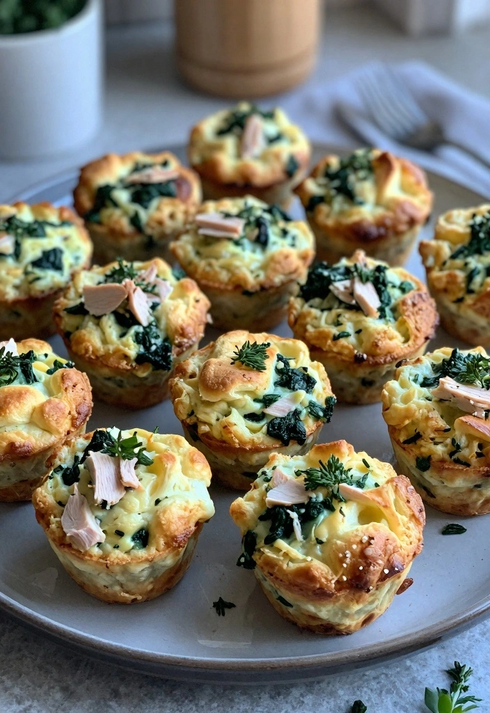 10 Turkey Breakfast Recipes for Light Protein Packed Mornings - 1. Turkey and Spinach Egg Muffins